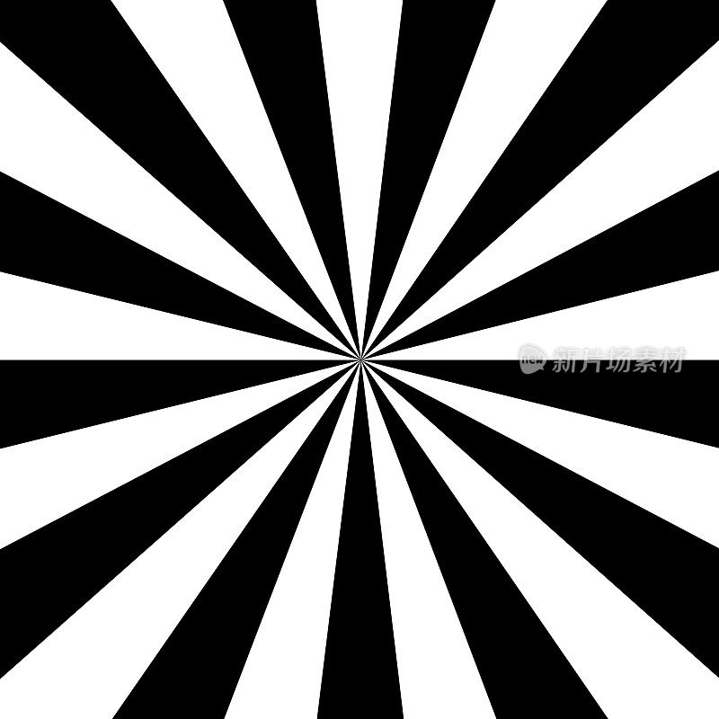 Op art: Abstract diminishing perspective background